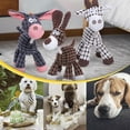 thumbnail image 7 of Sherum Bite Buddy, Bite Buddy Chew Toy for Dogs, Pets Boro Bite Buddy Dog Toy, Robust Plush Dog Toys, Plush Dog Toys for Aggressive Chewers (Brown+Gray), 7 of 7