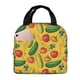 thumbnail image 1 of Easygdp Colorful Vegetables Bolsa Térmica Premium - Tela Oxford Impermeable, Gran Capacidad, Bolsillo Frontal, Unisex para Trabajo, Escuela, Actividades al Aire Libre y Picnics, 1 of 8
