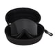 thumbnail image 2 of Gafas de esquí de doble capa para exteriores, protección UV, antivaho, snowboard, con estuche, color negro, 2 of 14