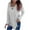 Gray, variant on gakvbuo Plus Size Pullover Sweaters For Women Long Sleeve Sweatshirts Fall Tunic Tops Sexy Women Casual Solid Long Sleeve V-Neck T-Shirt Sweatshirt Tops
