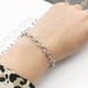 thumbnail image 3 of (Bulletproof Youth League) Bracelet for Women Adjustable Statement Silver Bracelet Exaggerated Chain Bracelet Jewelry, 3 of 3