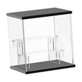 thumbnail image 4 of shamjina Acrylic Display Case Easy to Assemble 2 Tier Display Box Organizer Cube for Doll L, 4 of 8