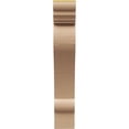 thumbnail image 2 of 2"W x 4"D x 12"H Thin Mayflower Rough Cedar Woodgrain TimberThane Corbel, Primed Tan, 2 of 6