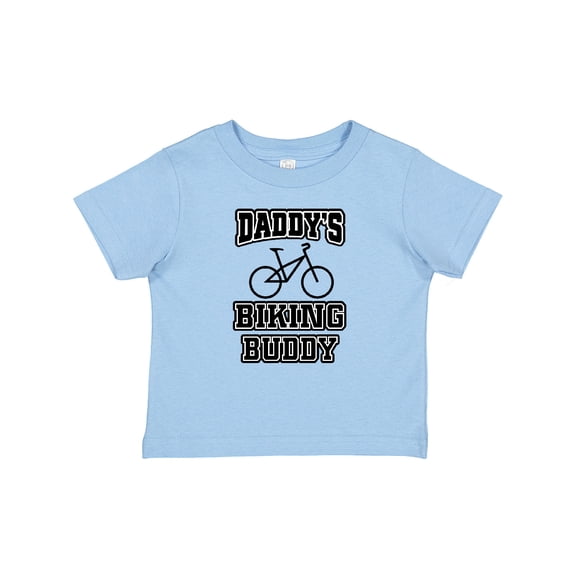 Inktastic Daddys Biking Buddy Boys or Girls Baby T-Shirt