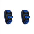 thumbnail image 1 of 2X Escudo Pateando Almohadilla Tailandesa de Entrenamiento Kickboxing Muay Thai Escudo Practicando Almohadilla de Mano Ejercicio de Taekwondo Azul, 1 of 2