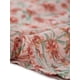 thumbnail image 5 of Blusas de gasa de talla grande Agnes Orinda para mujeres, blusa de peplum floral con mangas cortas y fruncido, 2X, rosa y verde, 5 of 6