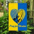 thumbnail image 5 of Flagwix Ukraine Flag Pray For Ukraine BNT583F Ukraine Flags, Indoor Outdoor Decoration - House Flag (29.5" x 39.5"), 5 of 6