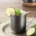 thumbnail image 2 of Better Homes & Gardens Stainless Steel Moscow Mule Mug, Gun Metal, 2 of 5