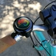 thumbnail image 2 of Rainbow Chameleon Bicycle Handlebar Bike Bell, 2 of 3