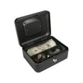 thumbnail image 6 of Barska Small Key Lock Cash Box 3 Compartments Black CB11830, 6 of 7