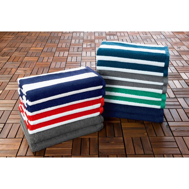 Better Homes and Gardens Certified Egyptian Cotton Resort Beach Towel