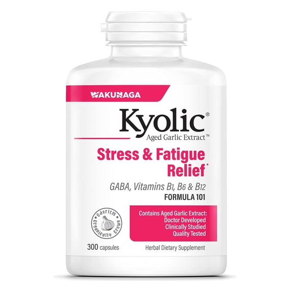 Formula 101 Stress and Fatigue By Kyolic - 300 Capsules