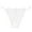 White, variant on Elegant Lace Panties for Women Seamless Thin Strap Sheer Comfort Underwear White L