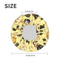 thumbnail image 3 of Classic Katong Cat Fish Yellow Shower Cap, Reusable Bath Hair Hat for all Hair Lengths Hair Cover with Elastic Band Double Waterproof Layers Bathing Hat, 3 of 5
