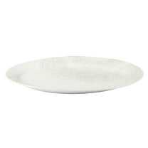 The Pioneer Woman Vintage Lace 20-inch Stoneware Oval Serving Tray Platter, White