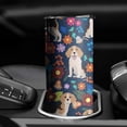 thumbnail image 3 of 20oz Beagle Dog Dog and Flower Skinny Tumblers Stainless Steel Tumbler with Lid and Straw,Vacuum Insulated Double Wall Travel Tumbler Cups with Cleaning Brush for Coffee,Tea, 3 of 6