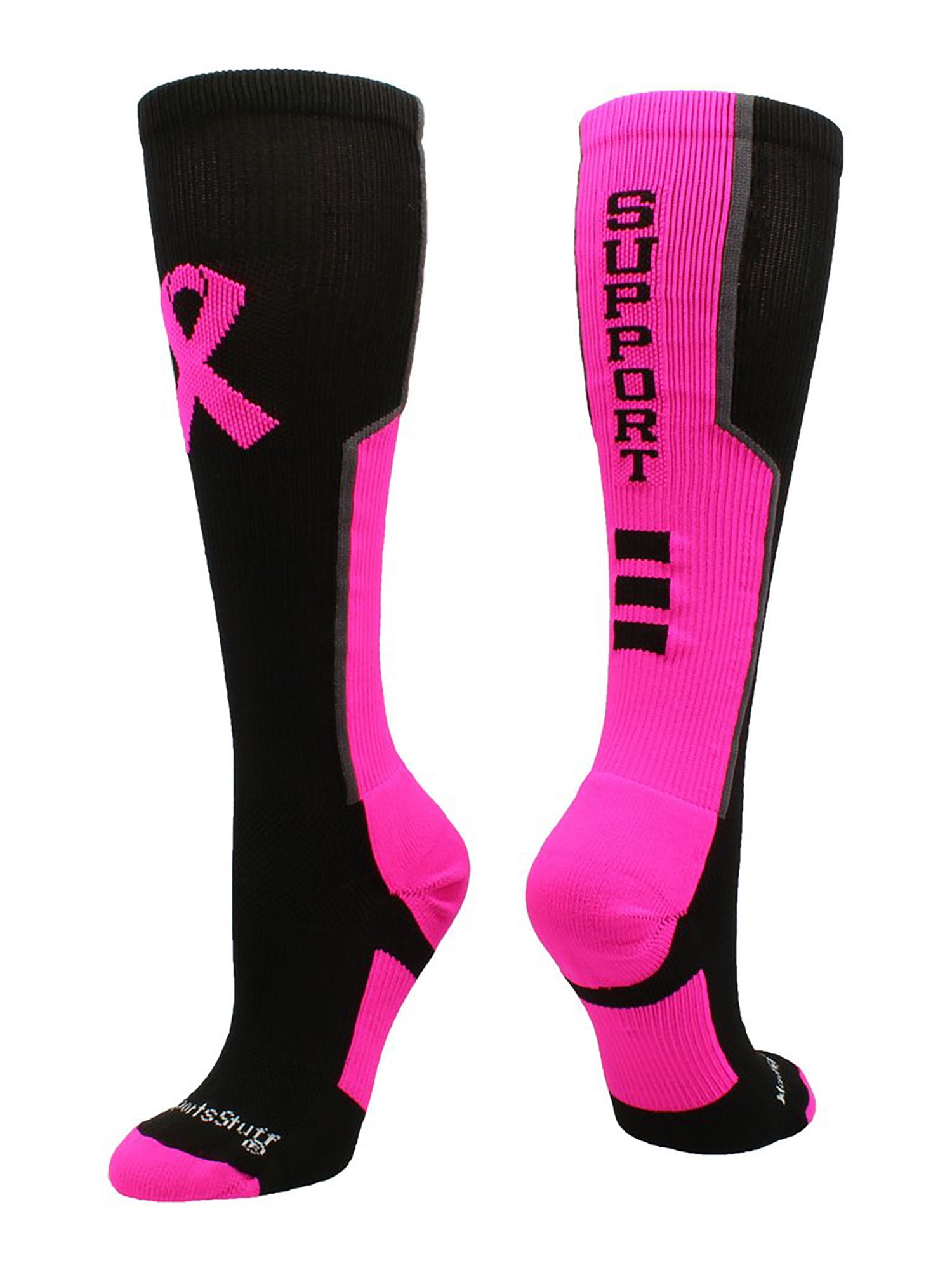 breast cancer elite socks