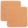 thumbnail image 1 of 2pcs Cork Board Blank Cork Board Small Bulletin Board Cork Tile for Wall Craft Supply, 1 of 8