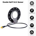 thumbnail image 3 of Bicycle Pedal Assist Sensor 12 Magnet Left/right Side Double Hall Diy Electric Bicycle Modified Parts, 3 of 9