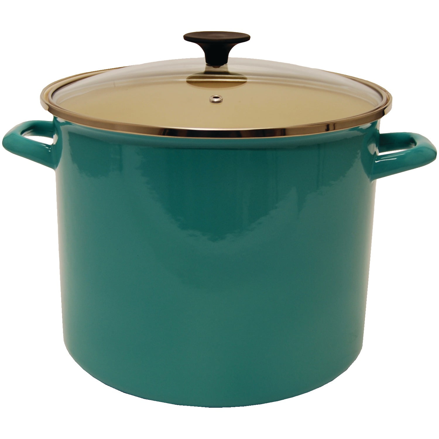 Starfrit 0300850010000 11.6quart Enamel Carbon Steel Stock Pot With Lid