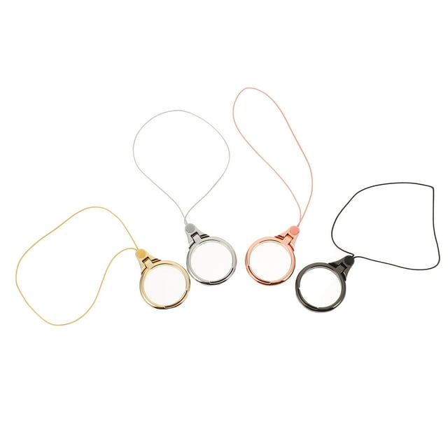 Shisuyan 4pcs Creative Phone Holder Lanyards Stylish Lost Lanyard For Cell Phones For Daily Outdoor Use
