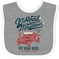 thumbnail image 3 of Inktastic Off Road Boys or Girls Baby Bib, 3 of 4