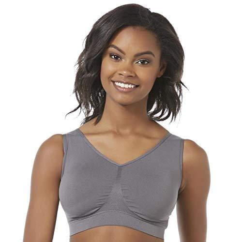 Women's 3-Pack  4-Pack Seamless Comfortable Sports Bras Large