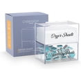 thumbnail image 1 of Cassanova Distributeur de Feuilles de Séchage pour la Maison, Conteneur Acrylique Premium 5mm avec Tampons Anti-Rayures en Caoutchouc, Support de Feuilles de Séchage, Conteneur de Capsules de Lessive, Support de Capsules de Lessive, 1 of 8