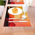 thumbnail image 5 of XMXY Woven Placemats Set of 6 PCS, Sunset Lion Shadow Table Mats Washable Heat Resistant Placemats, 5 of 6