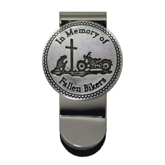 In Memory of Fallen Bikers Money Clip