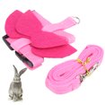 thumbnail image 3 of Adjustable Soft Harness, Made Of  Nylon Double-strap Design Rabbits Walking Harness with  Buckle Design for Walk Black Wing, Wing, 3 of 8