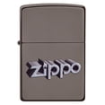 thumbnail image 2 of Zippo 3D Zippo Logo Design, Black Ice Finish, Windproof Lighter #49417, 2 of 6