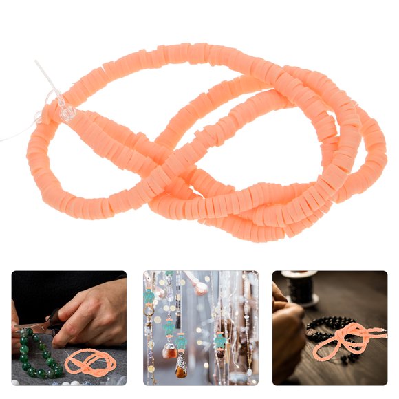 LIFKOME Jewellery Making Beads Polymer Clay 1 Set Orange for Casual Occasions