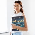 thumbnail image 6 of FORMRS 3 Ring Binder 1.5 inch with Pockets Set of 2 Clip Board 200 Sheets Capacity, Dark Mountains, 6 of 8