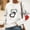 White, variant on Valentines Shirts for Women Love Heart Sweatshirts Casual Long Sleeve Valentine's Day Graphic Printed Pullover Tops Fleece Round Neck Sweaters