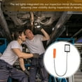 thumbnail image 4 of HAMPPLIES Flexible Inspection Mirror with LED Light for Car Automotive Use Stainless Steel Construction, 4 of 8