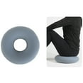 thumbnail image 4 of Orthopedic Inflatable Donut Pillow for Hemorrhoids Relief Pregnancy Tailbone Pain - Gray, 4 of 5