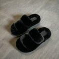 thumbnail image 6 of Women's Plush Slippers Anti Skid Warm Slippers Cozy Bedroom Breathable Fuzzy 36, 6 of 8