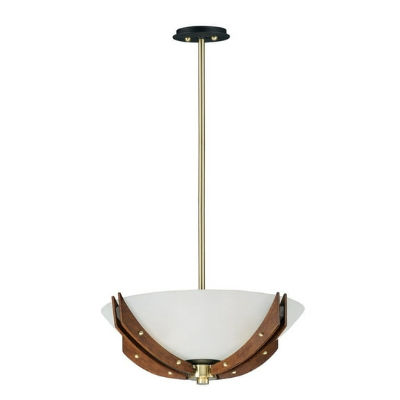 39511CLBZAP-Maxim Lighting-Merge-Four Light Semi-Flush Mount-21.75 Inches wide by 14 inches high-Bronze/Antique Pecan Finish