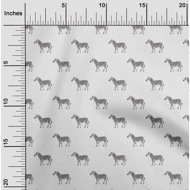 oneOone Tissu Polyester Lycra Tissu Imprimé au Mètre 56 Pouces de Large
