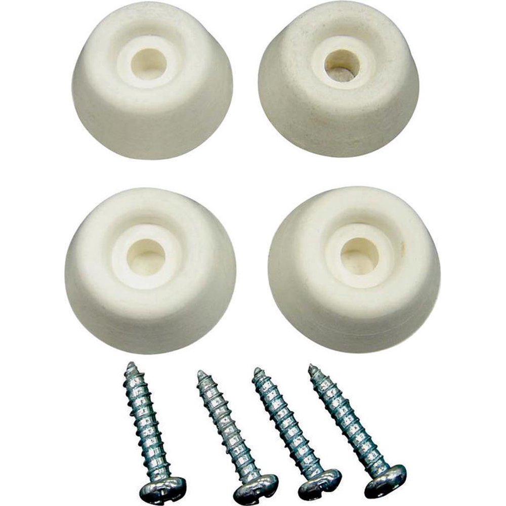 ProSource Furniture Bumper Pad, 7/8 In Dia, Rubber