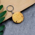 thumbnail image 3 of Food Shaped Keychain Cookie Toy Model Keyring Cute Pendant Gift, 3 of 8