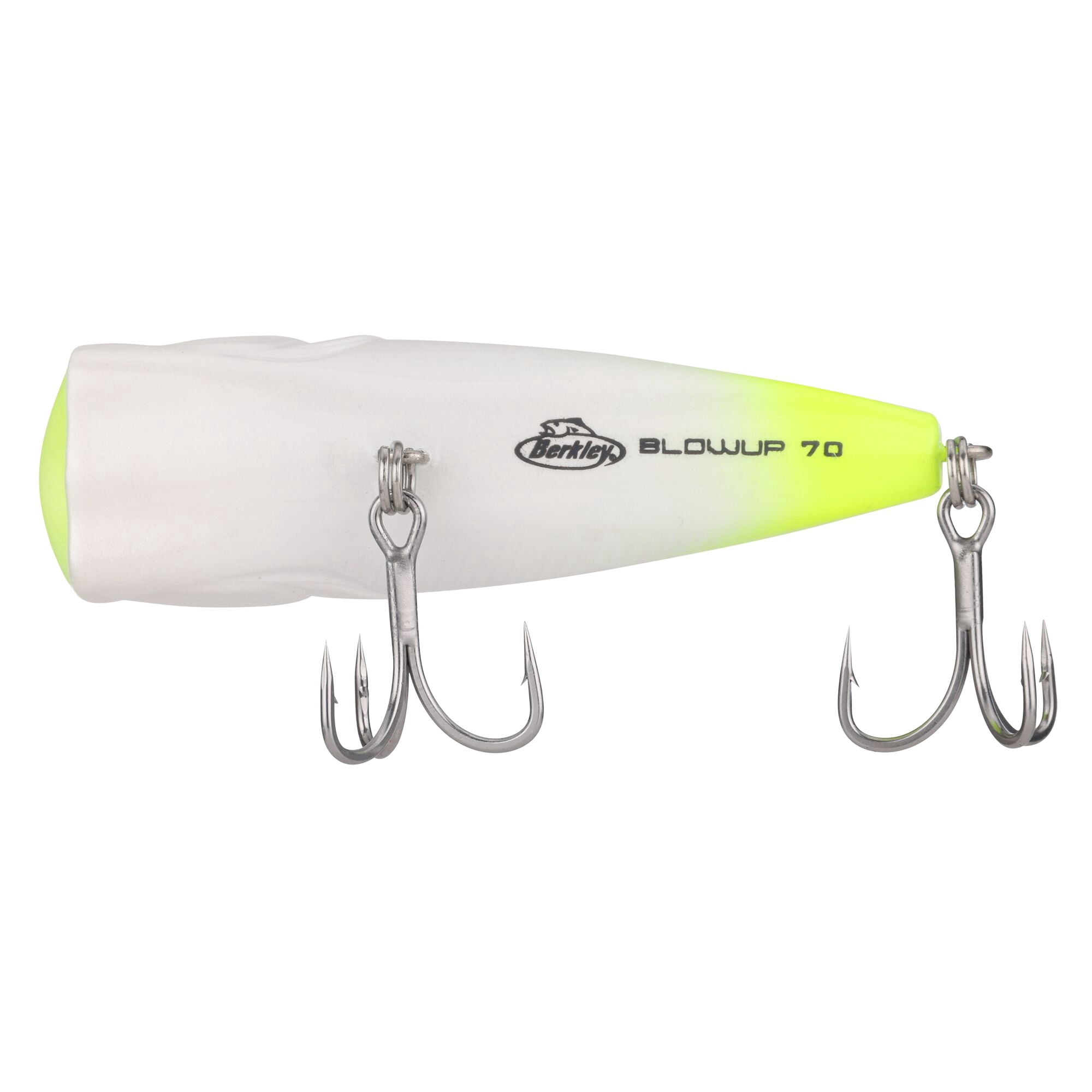 Berkley BlowUp Fishing Lure, 2.75 in, Pearl White/Chartreuse (1-count)