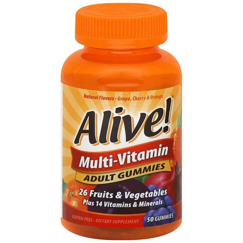 Nature's Way Alive! Multivitamin Adult Gummies 50 ea (Pack of 4