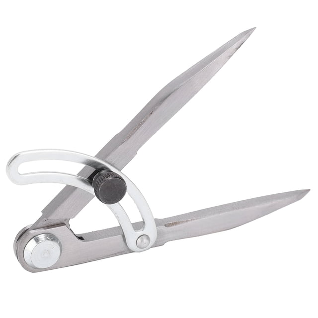 Senjay Steel Wing Divider,Steel Wing Divider Pencil Marking Compass Circle Maker Adjustable Scriber 125mm,Pencil Marking Compass