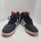 thumbnail image 1 of Adi - das Mens Black Leather Hoops 2.0 Mid Top Basketball Sneakers Shoes Size 6.5, 1 of 6