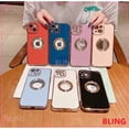 thumbnail image 3 of Galvanizada Hueco show logo Funda Para IPhone 14 11 12 13 Pro MAX X XS XR 7 8 Plus SE 2020 A Prueba De Golpes, 3 of 4