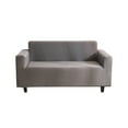 thumbnail image 1 of keepw Sofa Cover Elastic All-inclusive Couch Slipcover Scratch-resistant Anti-cat 1/2/3/4 Protector Full Coverage Home Decor Silver gray S, 1 of 6
