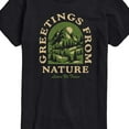 thumbnail image 3 of Instant Message - Greetings From Nature - Men's Short Sleeve Graphic T-Shirt, 3 of 6
