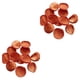 thumbnail image 1 of Ounissouiy Paquete de 200 flores y plantas de imitación anchas, elegantes para decoraciones de bodas, decoraciones para fiestas B12 naranja B12 naranja oscuro 2piezas, 1 of 6